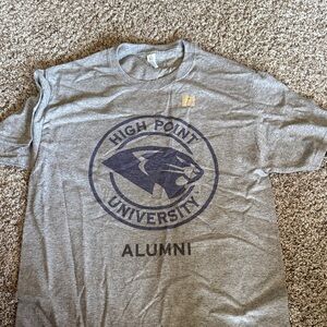 High Point University Alumni Gray Tee